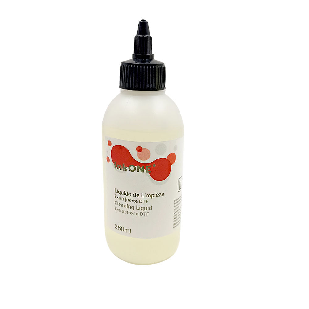 Líquido de limpieza extra fuerte para DTF 250 ml y 1 lt - DTFINKGO